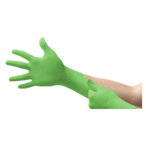 Microflex Inc Gloves Neoprene NeoSoft Latex-Free Powder-Free Small Non-Sterile Green 100/Bx, 10 BX/CA - 73837070