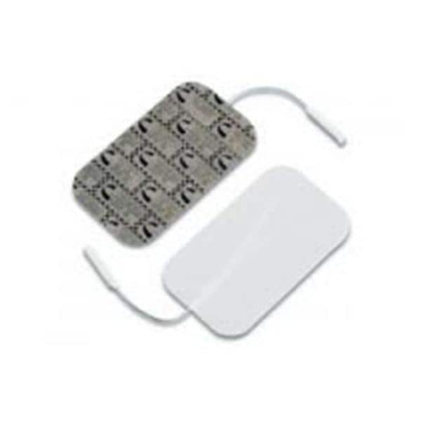 Chattanooga Corp. Electrode Stimulator Dura-Stick 2x3-1/2" Cloth/Carbon Ag Film 4/Pk, 10 PK/CA - 42179