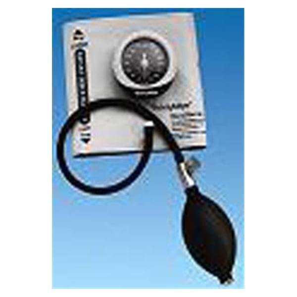 Welch Sphygmomanometer Anrd DuraShock Silver Series 12 Lg Adlt Arm Dl Dspl Gry/Blk Each - Allyn - DS45-12