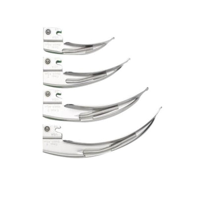 Welch Blade Fiber-Optic Laryngoscope Green Standard (ISO 7376) Englsh Mcntsh Sz 1 Each - Allyn - 69211