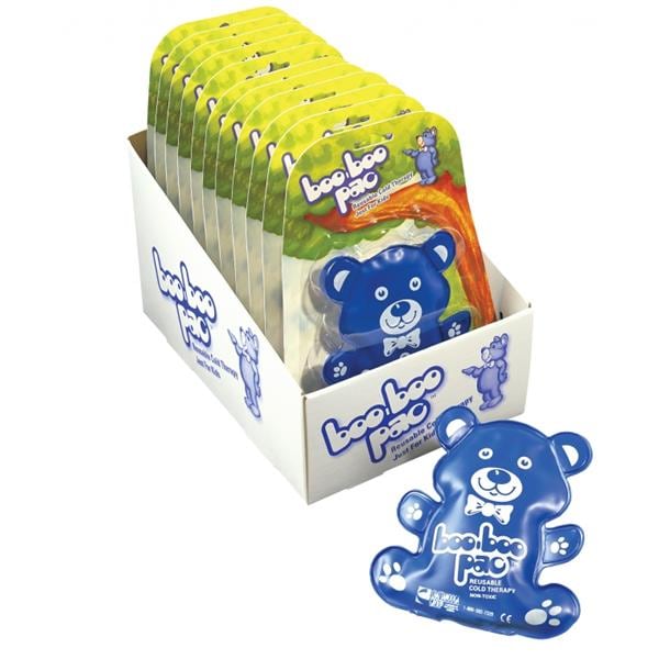 Chattanooga Corp. Pack Cold boo-boo pac Bear Vinyl/Silica Gel Royal Blue Universal Each, 12 Each/CA - 1534