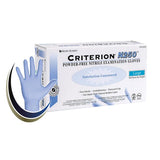 Henry Schein Inc. Gloves Exam Criterion N250 Powder-Free Nitrile Latex-Free Large 250/Bx, 10 BX/CA - 5700102