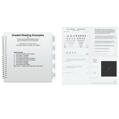 GRADED NEAR VISION READING BOOK