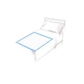 SCA Incontinence Underpad Harmonie Tena Unisex Large 23x36" Extra White/Blue 25/Pk, 6 PK/CA - 355