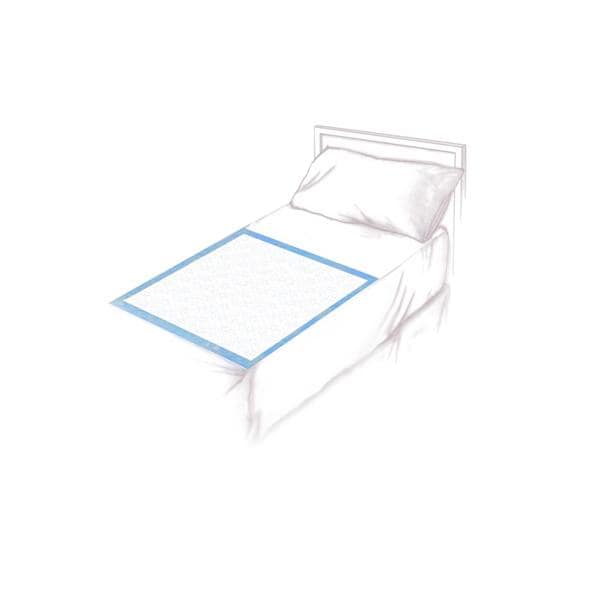SCA Incontinence Underpad Harmonie Tena Unisex XL 23x24" Extra White/Blue Ca - 354