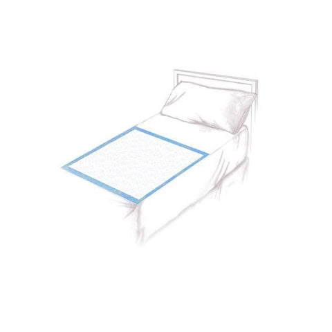 SCA Incontinence Underpad Harmonie Tena Unisex XL 23x24" Extra White/Blue Ca - 354