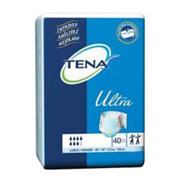 SCA Incontinence Brief Promise Adult Unisex Medium 34-47" Moderate-Heavy White 80/Ca - 67200