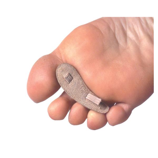 Pedifix, Inc Crest Pad Deluxe Hammer Toe Suede Beige Size Large Left 3/Pk - 8154A-LL