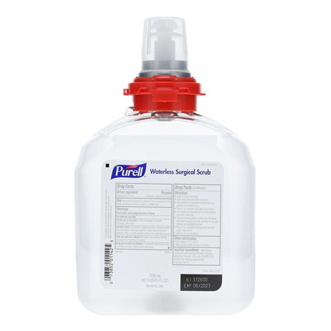 Gojo Industries Inc Scrub Hnd Surg Wtrls Purell f/ PRl Surg Scrb TFX Tch Fr Dspnsr Ethyl 1200 Rfl Each, 4 Each/CA - 5485-04