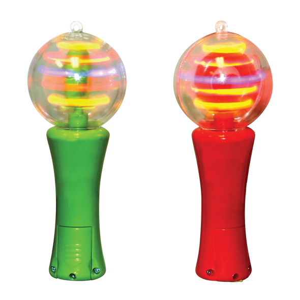 FLASHING MINI SPINNING FIXATION GLOBES