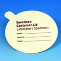 Globe Scientific Paper Lid for 6.5oz Specimen Containers - GS-5929