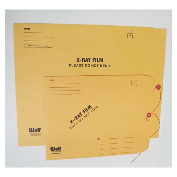 Wolf X Envelope X-Ray For Mailing For 14x17" 14x17" 100/Bx - Ray - 15119