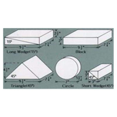 Wolf X Positioner Block Wolfoam 7/Pk - Ray - 14110