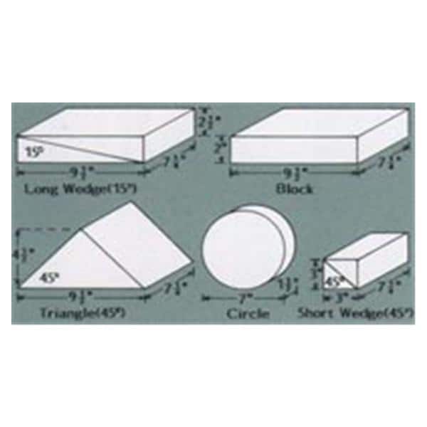 Wolf X Positioner Block Wolfoam 7/Pk - Ray - 14110