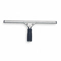 12 W Straight Rubber Window Squeegee Without Handle Black/Silver
