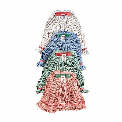 Side Gate Synthetic String Wet Mop Head Green