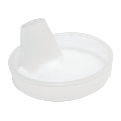 Replacement spout lid for "hand-to-hand" mug