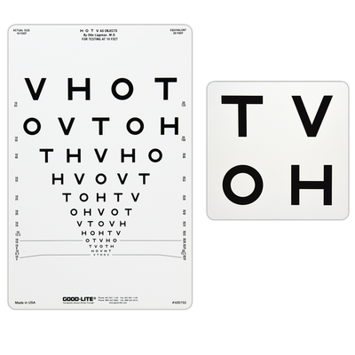HOTV PROPORTIONAL SPACED TRANSLUCENT CHART