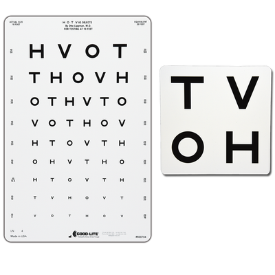 HOTV WIDE-SPACED DISTANCE CHART