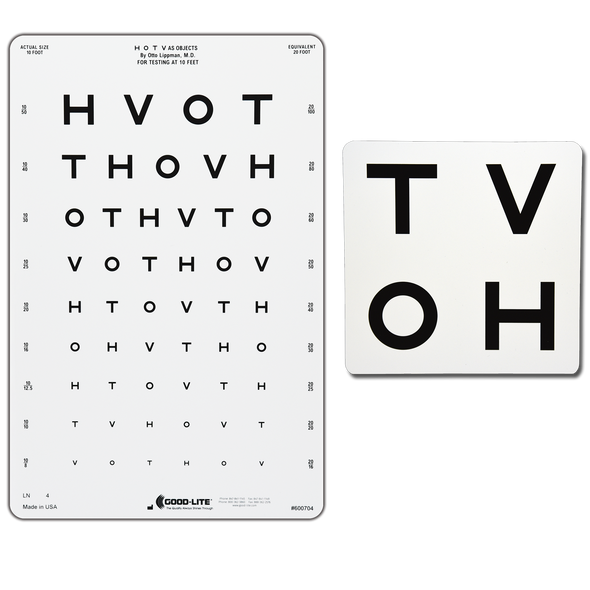 HOTV WIDE-SPACED DISTANCE CHART