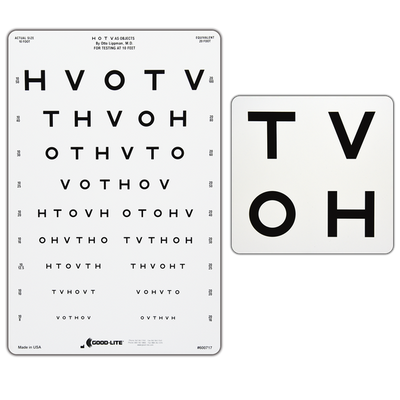 HOTV LINEAR-SPACED DISTANCE CHART