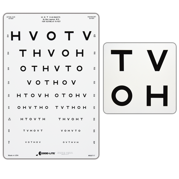 HOTV LINEAR-SPACED DISTANCE CHART