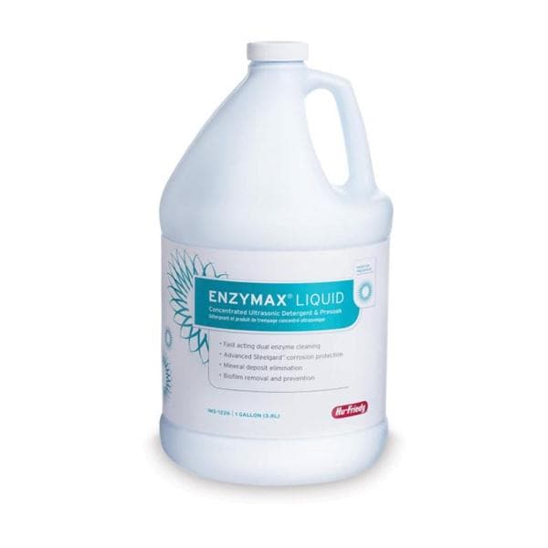 Hu Detergent Concentrated Liquid Enzymax Refill 1 Gallon Lemon / Spearmint Gal/Bt, 4 Each/CA - Friedy (Hufriedy) - IMS-1226