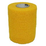 Andover Coated Products Bandage CoFlex 1.5"x5yd Compression Elastic Yellow Latex Non-Sterile 1.5"X15Y - 3150YL-048