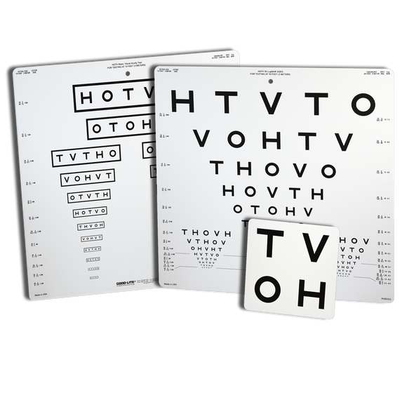HOTV PEDIATRIC EYE CHART FOR THE WALL