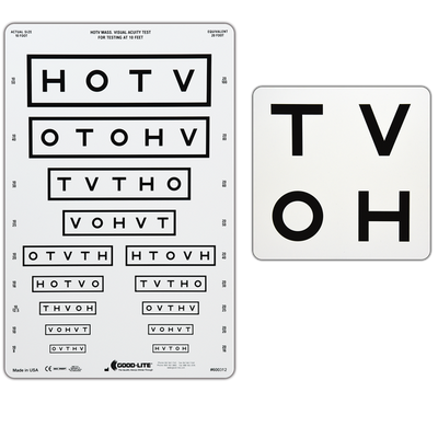 MASSTEST™ HOTV DISTANCE CHART
