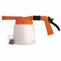 Safety Orange/White Plastic Spray Foamer 3/4 GHT 1 EA