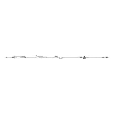 B. Braun Medical Inc. IV Administration Set Ndls Yinj Site: 6 111 15Drp Priming Volume 19mL 50/Ca - 351510