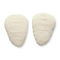 Hapad, Inc Pad Orthopedic Mtrsl Wool/Felt 3/8" Thick Adhesive Back White Size Large 6/Pk - 6413