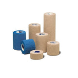 Hartmann USA Bandage Medi-Rip Compression Cotton/Elastic 6"x5yd Latex Non-Sterile Tan 48/Ca - 25600000