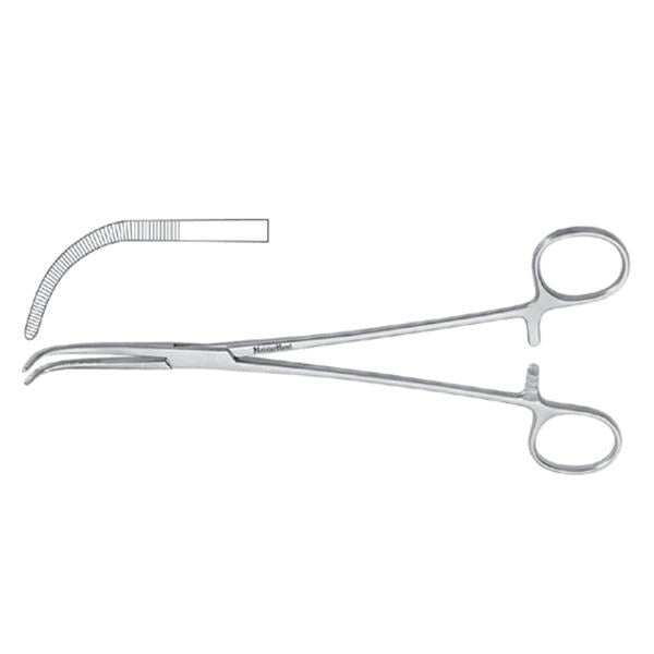 Miltex Forcep Hemostatic Mixter Meister-Hand 9" Full Curve Stainless Steel Each - Integra Miltex - MH7-206