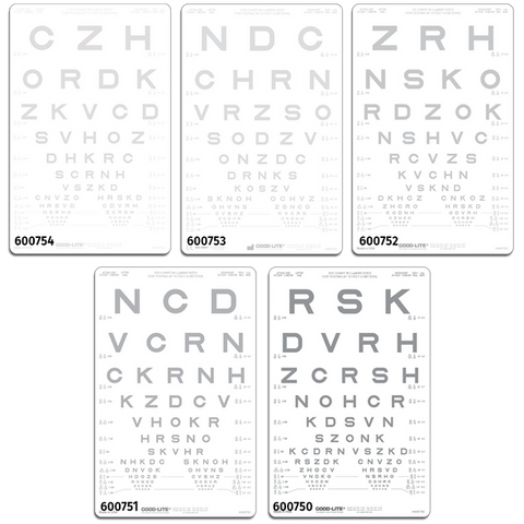 SLOAN LETTER LOW CONTRAST CHARTS