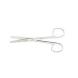 Miltex Scissors Operating 4-1/2 Blunt/Blunt Curved Stainless Steel Each - Integra Miltex - 5-52
