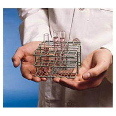 Bel Fisherbrand Poxigrid Test Tube Rack 10-13mm/ Half-Size 36 Place Green Each - Art Products - F187881300
