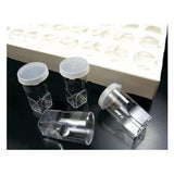 Evergreen Scientific Caplugs Dilution Vial Polystyrene 20mL Non-Sterile Tray 250/Ca - 55513