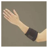 Deroyal Industries Inc Support Compression Tennis Elbow 1/8" Neoprene Black Size Small Each - NE7731-72
