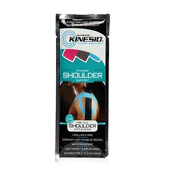 National Medical Alliance Tape Kinesiology Kinesio Cotton/Acrylic Pre Cut Adhesive White 20/Bx - PCS9903