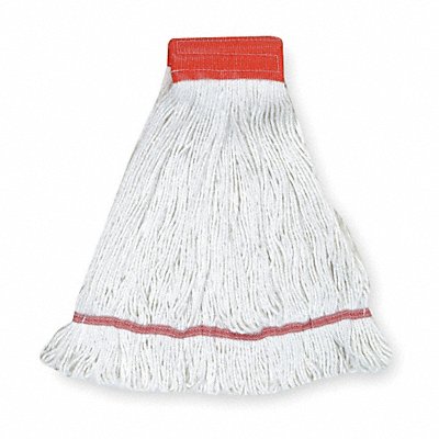 Clamp Quick Change Side-Gate Cotton String Wet Mop Head White