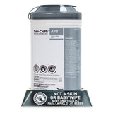 PDI Professional Disposables Caddy Sani-Cloth AF3 Gray 5/Ca - P015201
