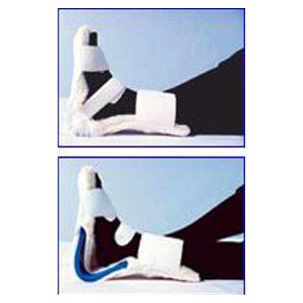 Skil Splint Night Ftdrp Plastic White Sz Men 9-12/Women 9-11 Large 12.5" Universal Each - Care Corporation - 503172