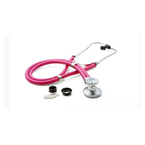 American Diagnostic Corp. Stethoscope Sprague Rappaport Adscope 641 Neon Pink Adult/Pediatric 30" 2Hd Eachch - 641NP