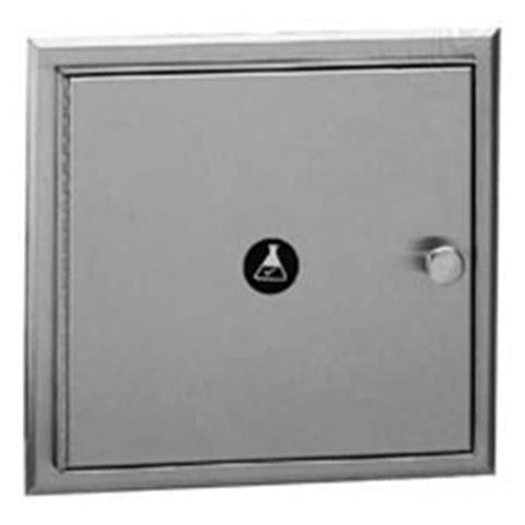 Lavergne Cabinet Specimen Stainless Steel 11.5x10-7/8x3-5.75" Silver Each - 505