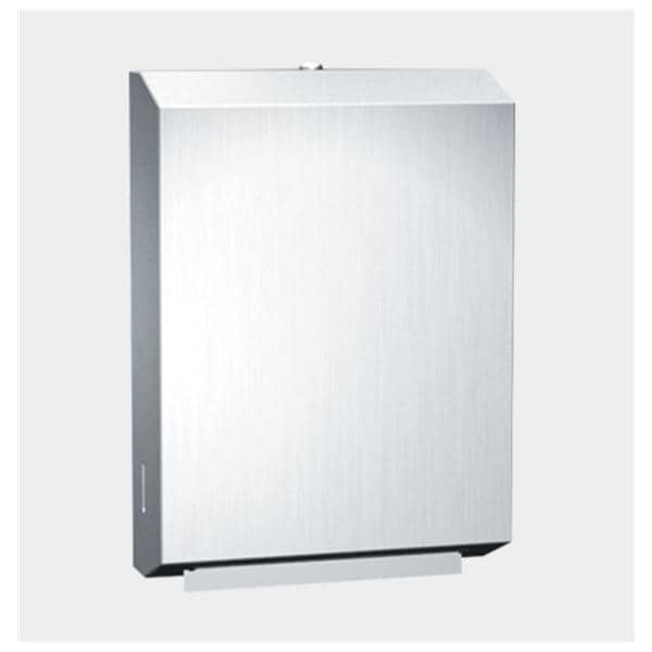 American Specialties, Inc Towel Dispenser C-Fold / Multifold Stainless Steel Satin Finish Each - 10-0210