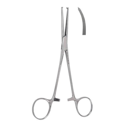 Miltex Forcep Hemostatic Rochester-Ochsner Vantage 6-1/4" Curved Stainless Steel Each - Integra Miltex - V97-160