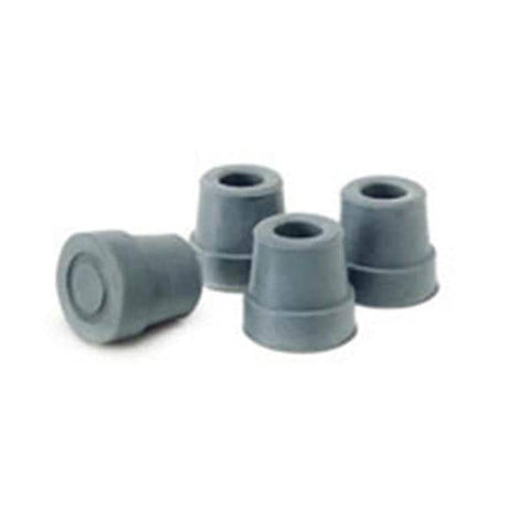 Graham Tips Cane Rubber 5/8" Gray 4/Pk - Field/Everest &Jennings - 9026