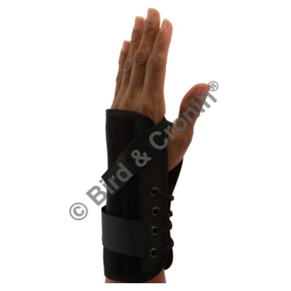 Bird & Cronin Brace Westport Lacing Wrist Black Size Medium Right Each - 8148523
